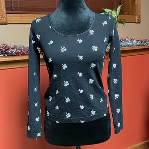 KAREN KANE LONG SLEEVE TOP. SIZE PETITE. LIKE NEW CONDITION.